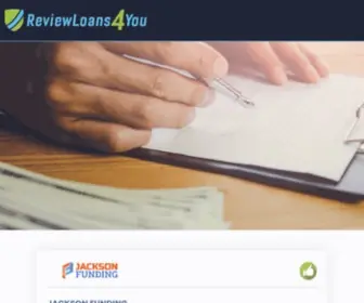 Reviewloans4You.com(The best place to find unbiased reviews of consolidation products) Screenshot