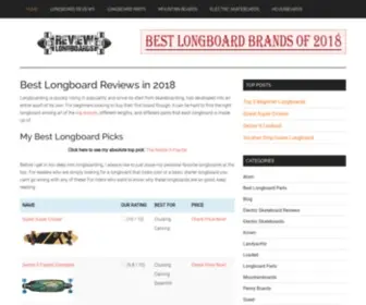 Reviewlongboards.com(Best Longboard Reviews in 2020) Screenshot