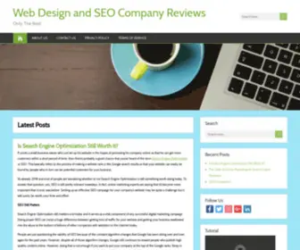 Reviewmakers.com(Web Design and SEO Company Reviews) Screenshot