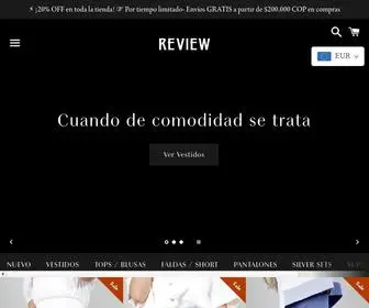 Reviewmoda.com(Review Moda) Screenshot