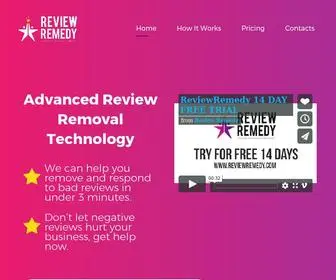 Reviewremedy.com(Review Remedy) Screenshot