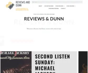 Reviewsanddunn.net(Reviews & Dunn) Screenshot