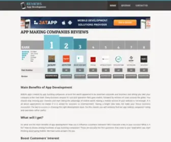 Reviewsappdevelopment.com(Reviewsappdevelopment) Screenshot