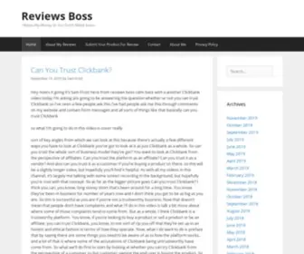 Reviewsboss.com(Reviews Boss) Screenshot