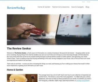 Reviewseeker.com(Reviewing The Best Stuff) Screenshot