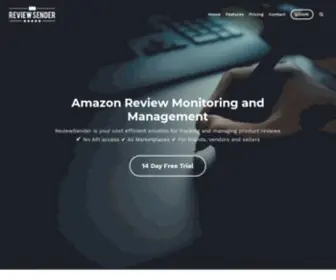 Reviewsender.com(Amazon) Screenshot