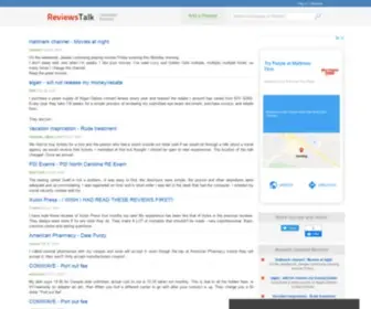 Reviewstalk.com(Reviews Talk) Screenshot