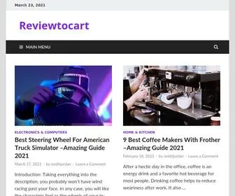 Reviewtocart.com(The journey from review to cart) Screenshot