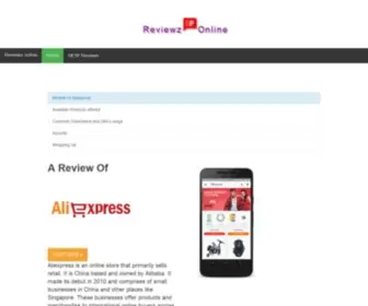 Reviewz.online(Bestseller) Screenshot