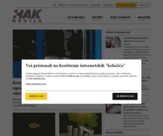 Revijahak.hr(Revija HAK) Screenshot