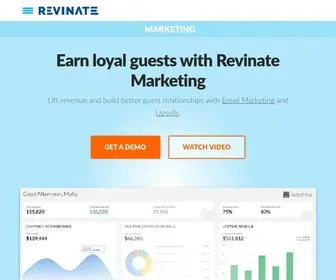 Revinate.com(Hotel CRM & Email Marketing Software) Screenshot