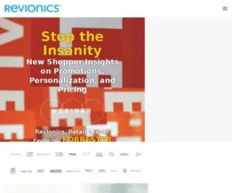 Revionics.com(Revionics price optimization software) Screenshot
