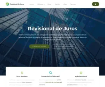 Revisionaldejuros.com.br(Revisional de Juros) Screenshot