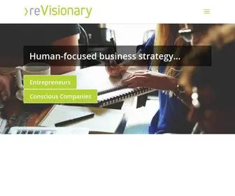 Revisionary.ca(Human-focused business strategy) Screenshot