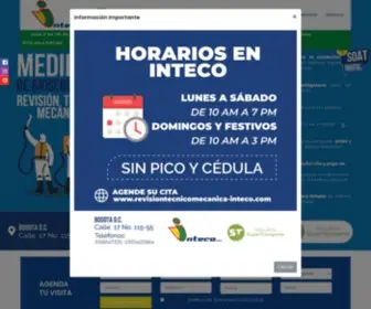 Revisiontecnicomecanica-Inteco.com(CDA Inteco) Screenshot