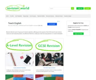 Revisionworld.co.uk(Revision World) Screenshot