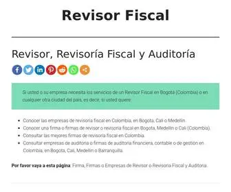 Revisorfiscal.com(Revisor en Colombia) Screenshot