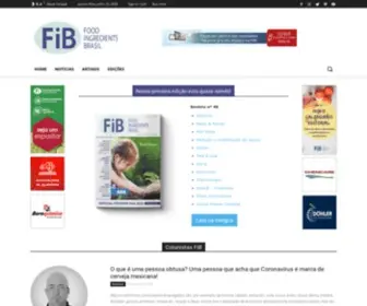 Revista-FI.com(Food Ingredients Brasil) Screenshot