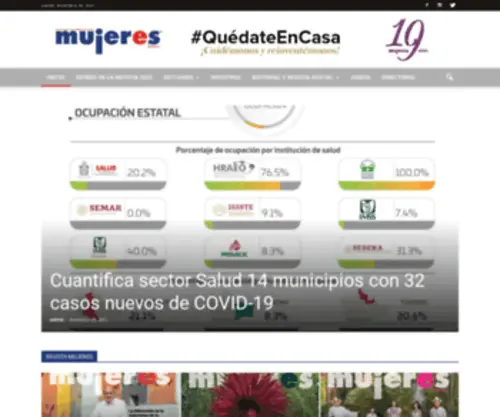 Revista-Mujeres.com(Revista Mujeres) Screenshot