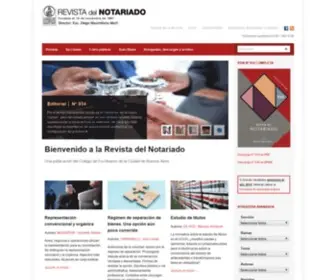 Revista-Notariado.org.ar(Martí) Screenshot