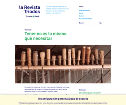 Revista-Triodos.com(Revista Triodos) Screenshot