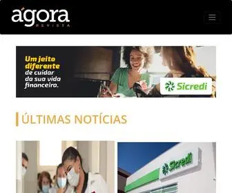 Revistaagora.com.br(Revista Agora) Screenshot
