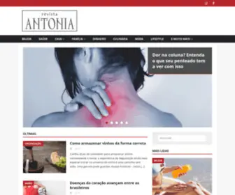 Revistaantonia.com.br(Revistaantonia) Screenshot