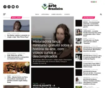 Revistaartebrasileira.com.br(Revista Arte Brasileira) Screenshot