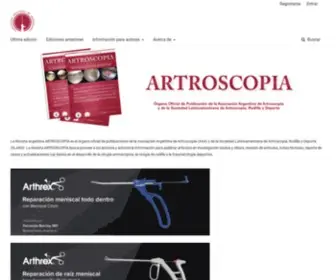 Revistaartroscopia.com(Revista Artroscopia) Screenshot