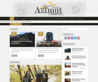 Revistaazimut.com(Revista Azimut) Screenshot