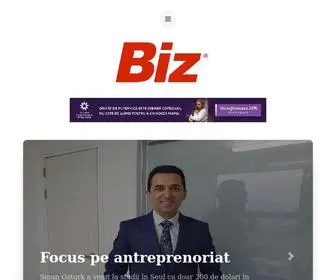 Revistabiz.ro(Revista Biz) Screenshot