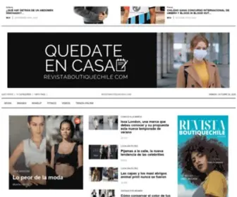 Revistaboutiquechile.cl(BOUTIQUE CHILE) Screenshot