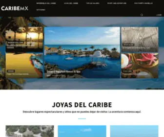 Revistacaribe.com.mx(Revista CaribeMX) Screenshot