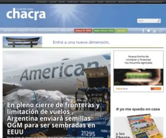 Revistachacra.com.ar(Revista Chacra) Screenshot