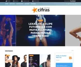 Revistacifras.com.br(Revista Cifras) Screenshot