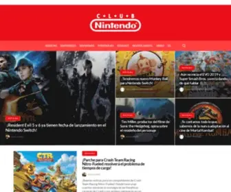 Revistaclubnintendo.com(Club Nintendo) Screenshot