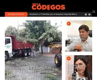 Revistacodigos.com(Noticias de Misiones) Screenshot