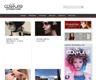 Revistacoiffure.com(Revista Coiffure) Screenshot