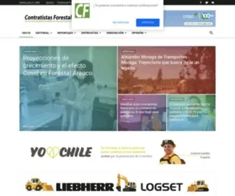 Revistacontratistasforestales.cl(Revista Contratistas Forestales) Screenshot