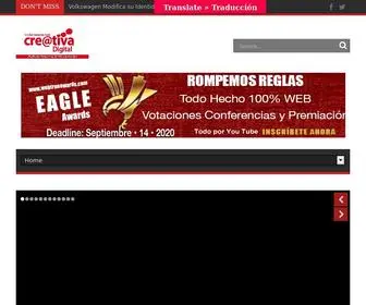 Revistacreativa.com(Advertising Influencer) Screenshot