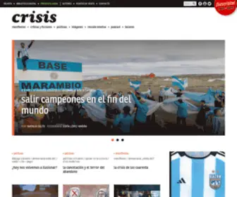 Revistacrisis.com.ar(Revista Crisis) Screenshot