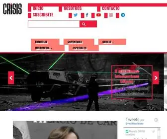 Revistacrisis.com(Revista Crisis) Screenshot