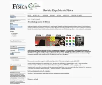 Revistadefisica.es(Revistadefisica) Screenshot