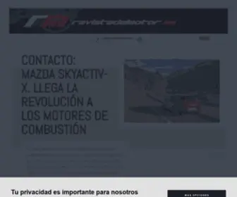 Revistadelmotor.es(Revista del motor) Screenshot
