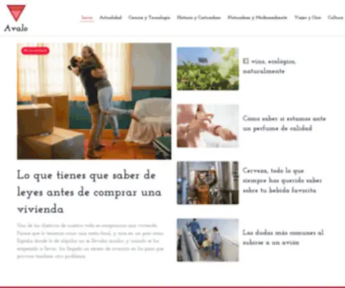 Revistadigitalavalon.es(Revista Digital) Screenshot