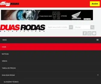 Revistaduasrodas.com.br(Duas Rodas Motociclismo Quatro Rodas) Screenshot