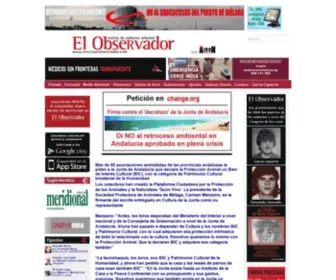 Revistaelobservador.com(Revista el Observador) Screenshot