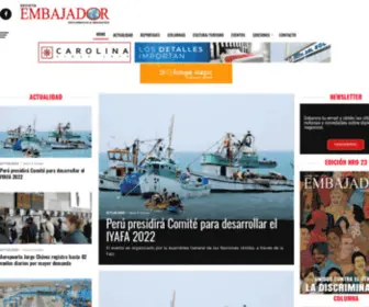 Revistaembajador.com(Revista Embajador) Screenshot