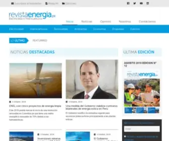 Revistaenergia.pe(Inicio) Screenshot