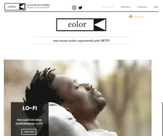 Revistaeolor.com(Música) Screenshot